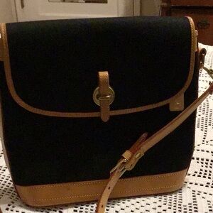 Black and Tan Crossbody Dooney & Bounke Bag